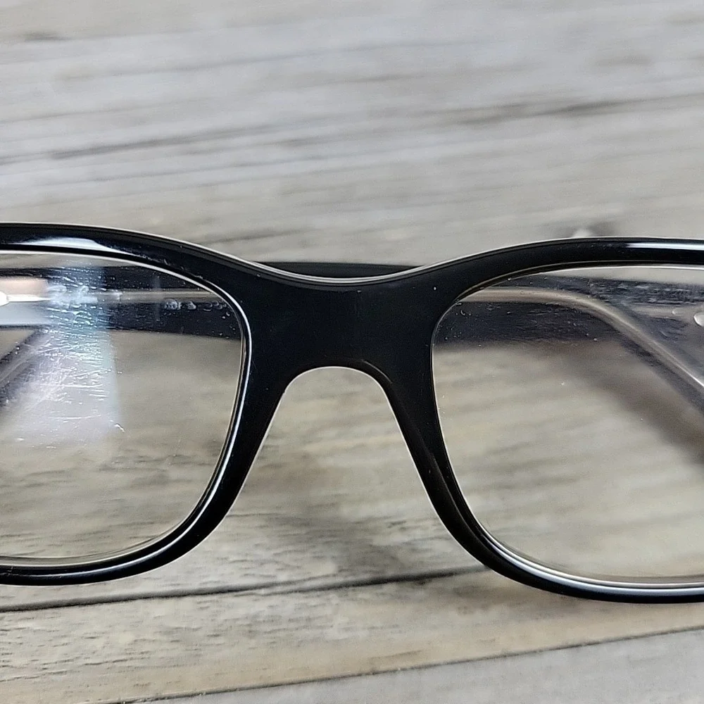 Ray-Ban RB1531 3529 Kids Eyeglasses Frames Black Clear‎ Full Rim 48-16-130